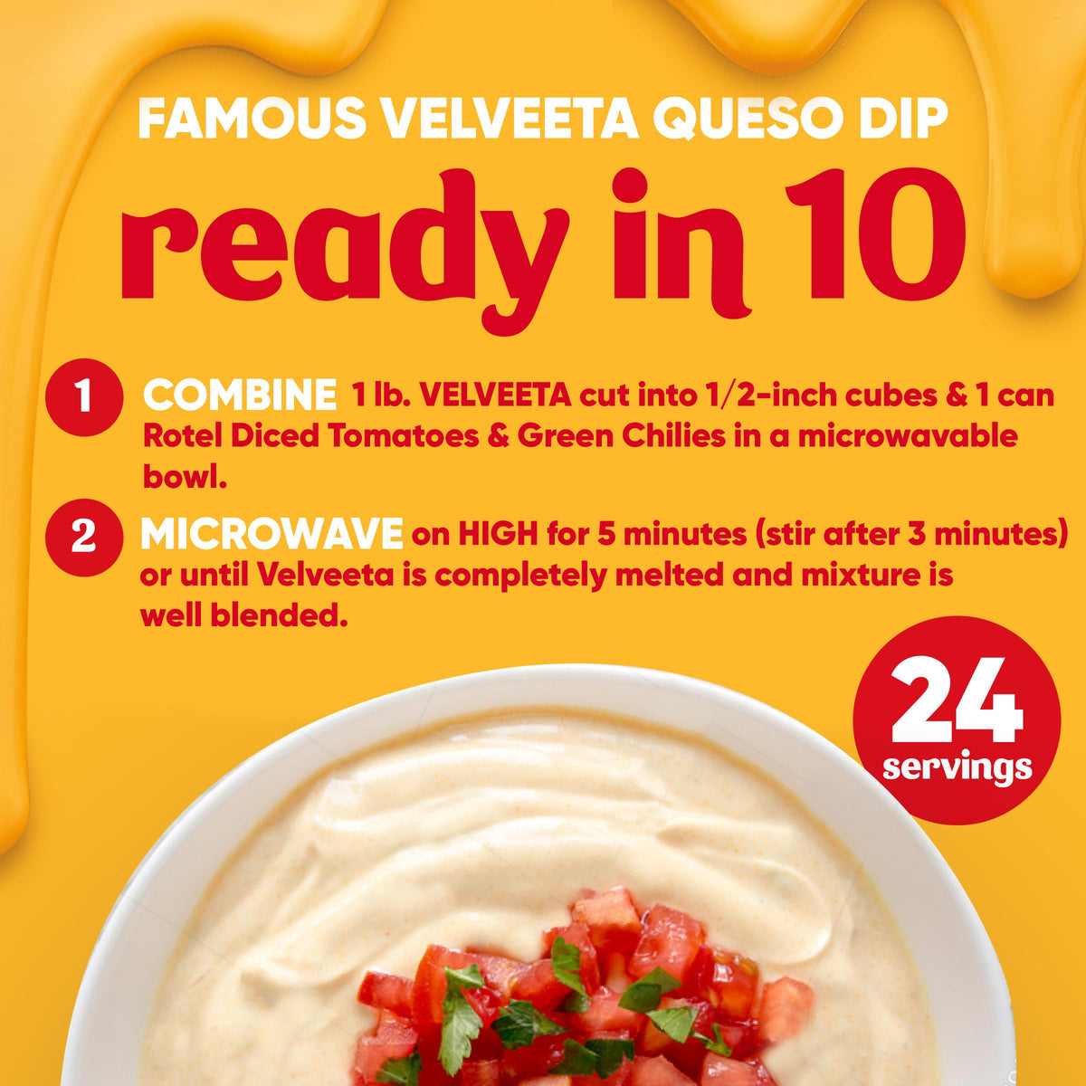 Velveeta Queso Blanco Pasteurized Recipe Cheese Product, 32 oz Block