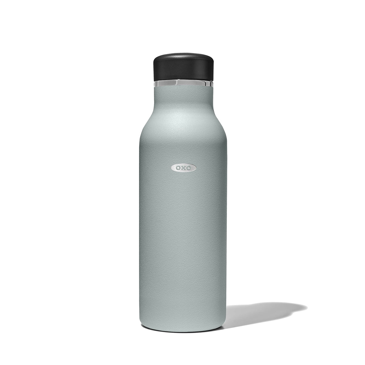 OXO Strive 16oz Insulated Water Bottle with Standard Lid - Slate