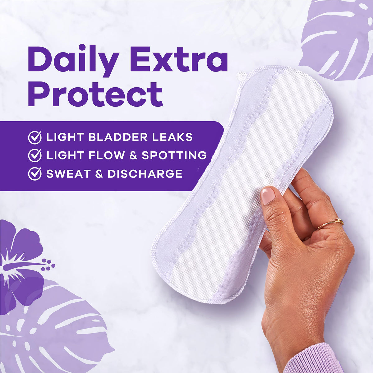Always Daily Extra Protect Liners, Extra Long Length, Unscented Panty Liners, 116 Count