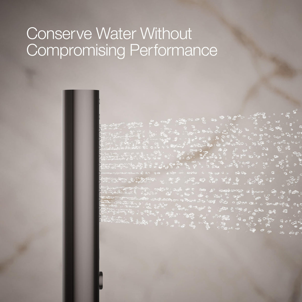 Kohler 21335-TT Shift®+ Round two-function handshower, 2.5 gpm, Vibrant Titanium