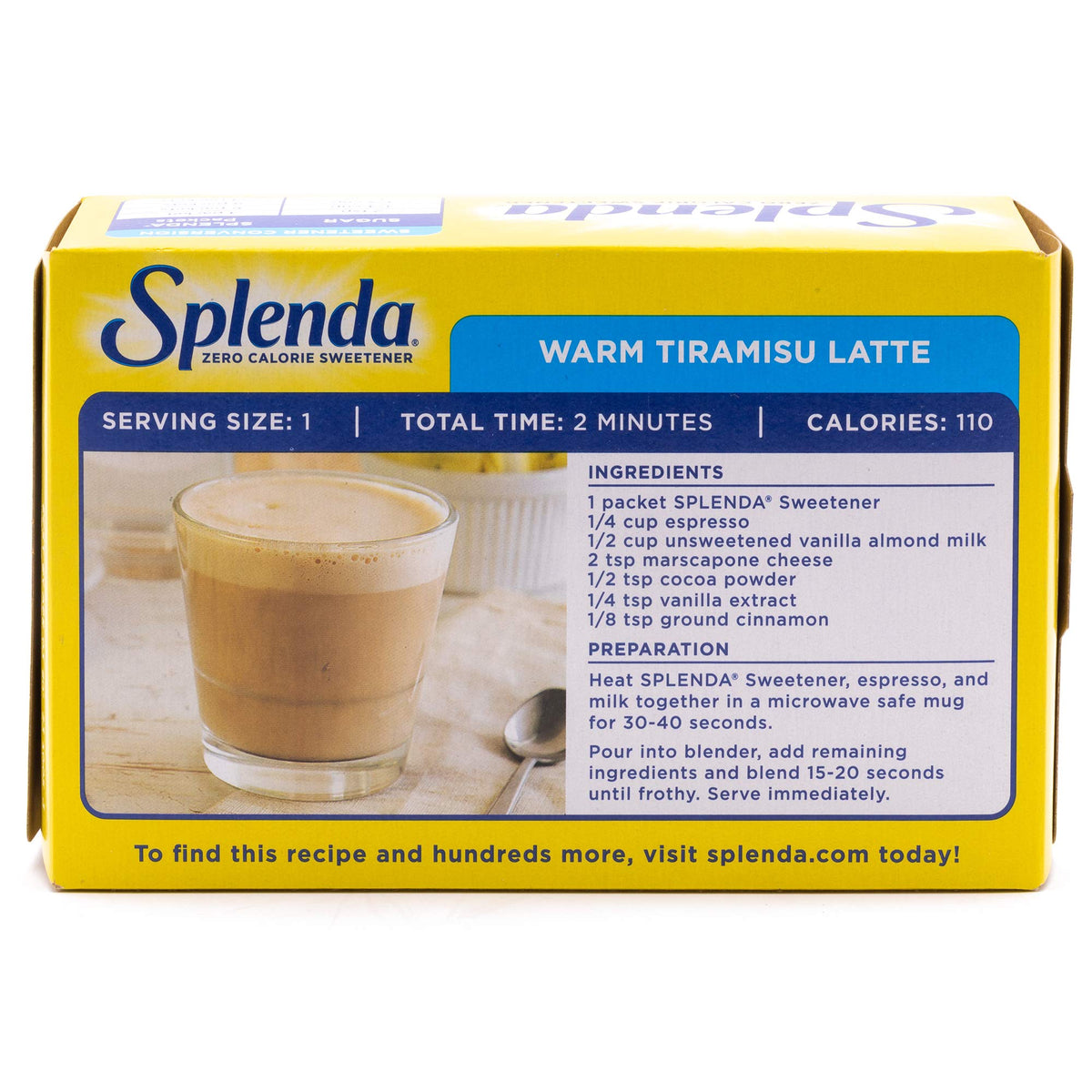 SPLENDA Zero Calorie Sweetener, Single-Serve Packets (200 Count)