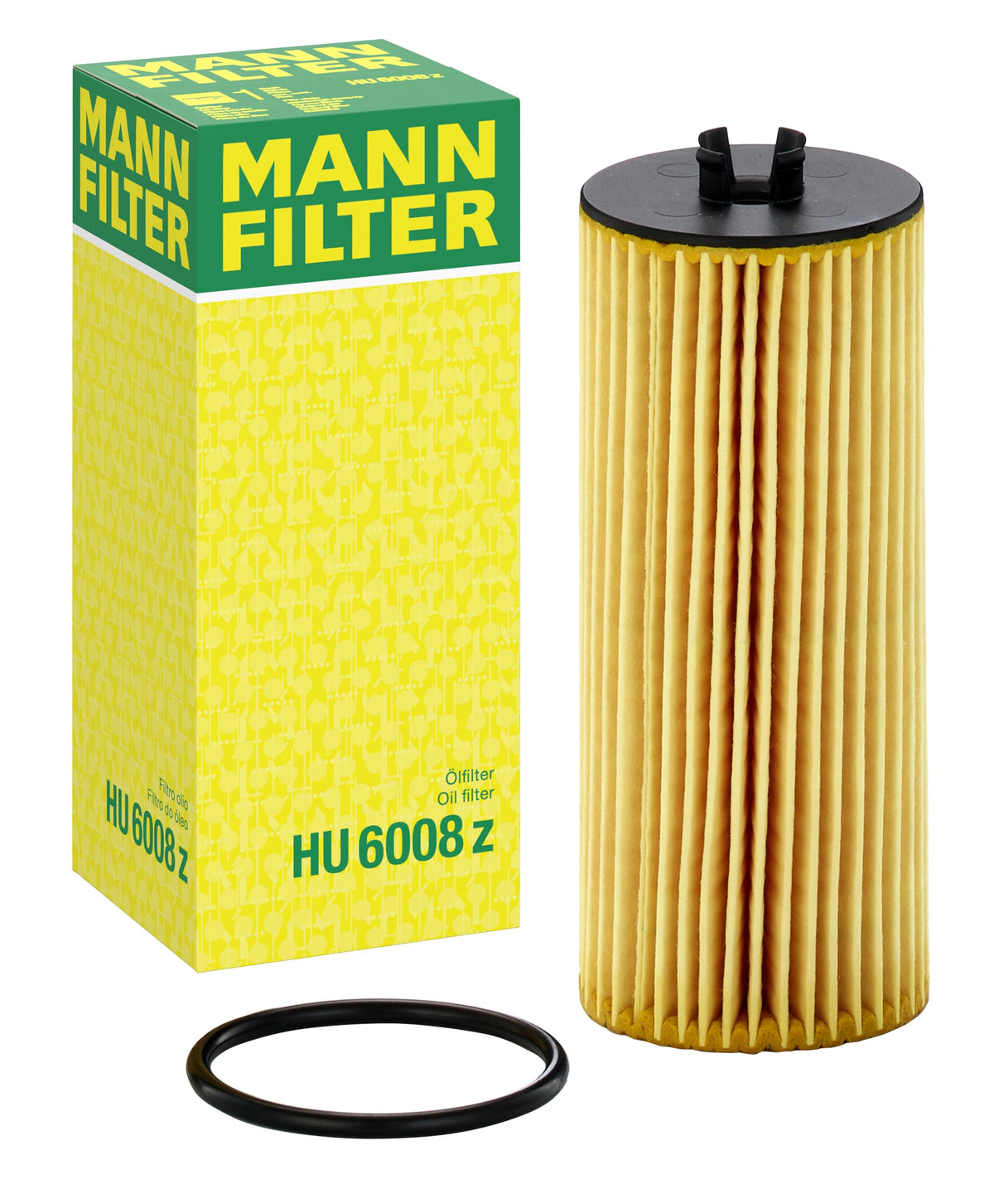MANN-FILTER HU 6008 Z Oil Filter - Cartridge