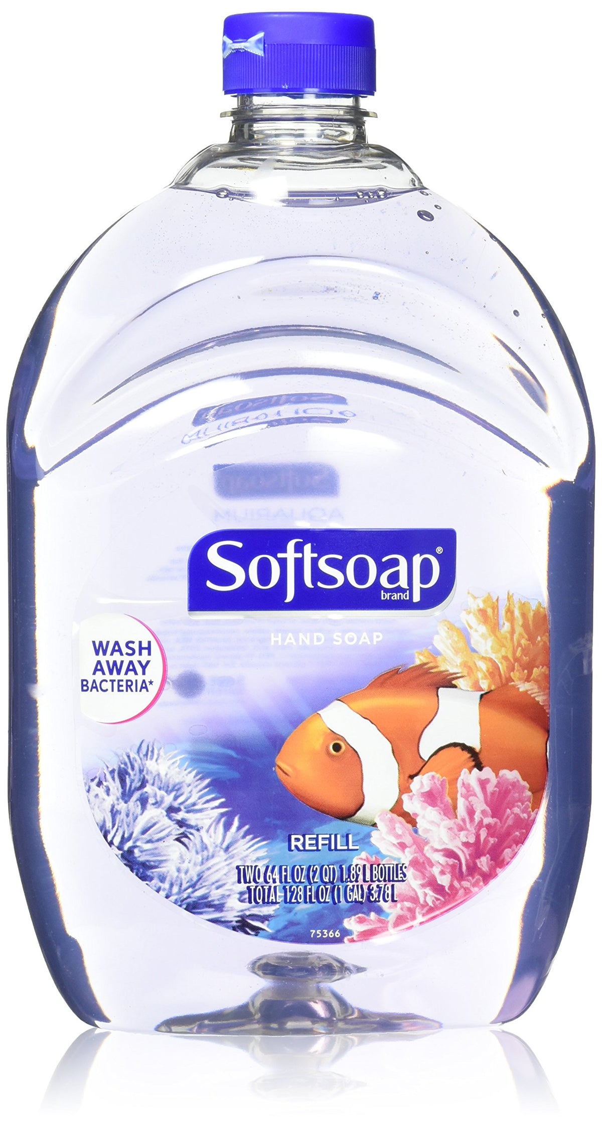 Softsoap Liquid Hand Soap Aquarium Series 64 Fluid Ounce Refill Bottle