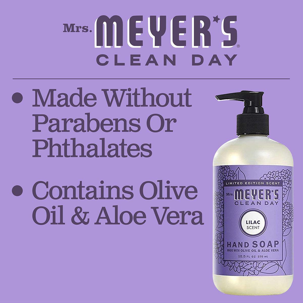 Mrs. MEYER'S Clean Day Limited Edition Scent Kitchen Basics Set (Lilac)