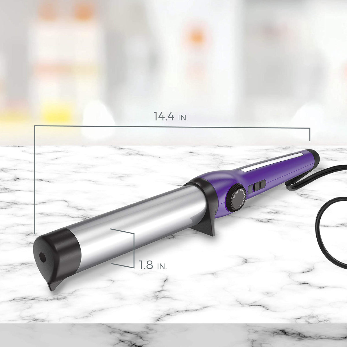 Remington Teardrop Barrel Curling Wand, for Textured Waves