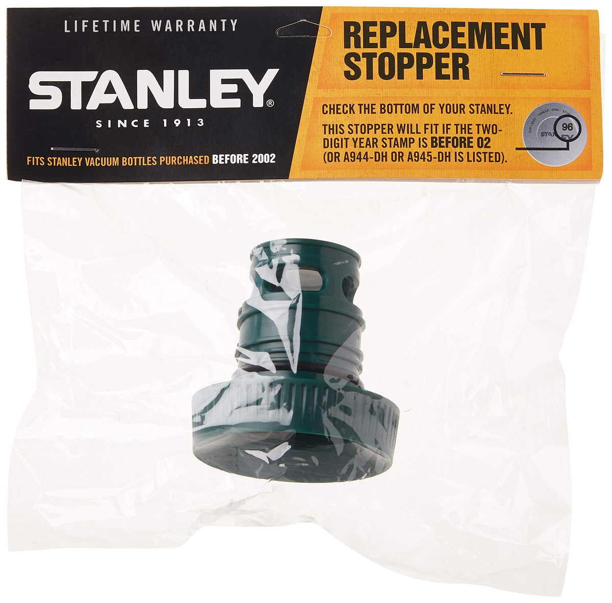 Stanley Replacement Stopper for Vac Bottles | Only Compatible for Pre-2002 Bottles