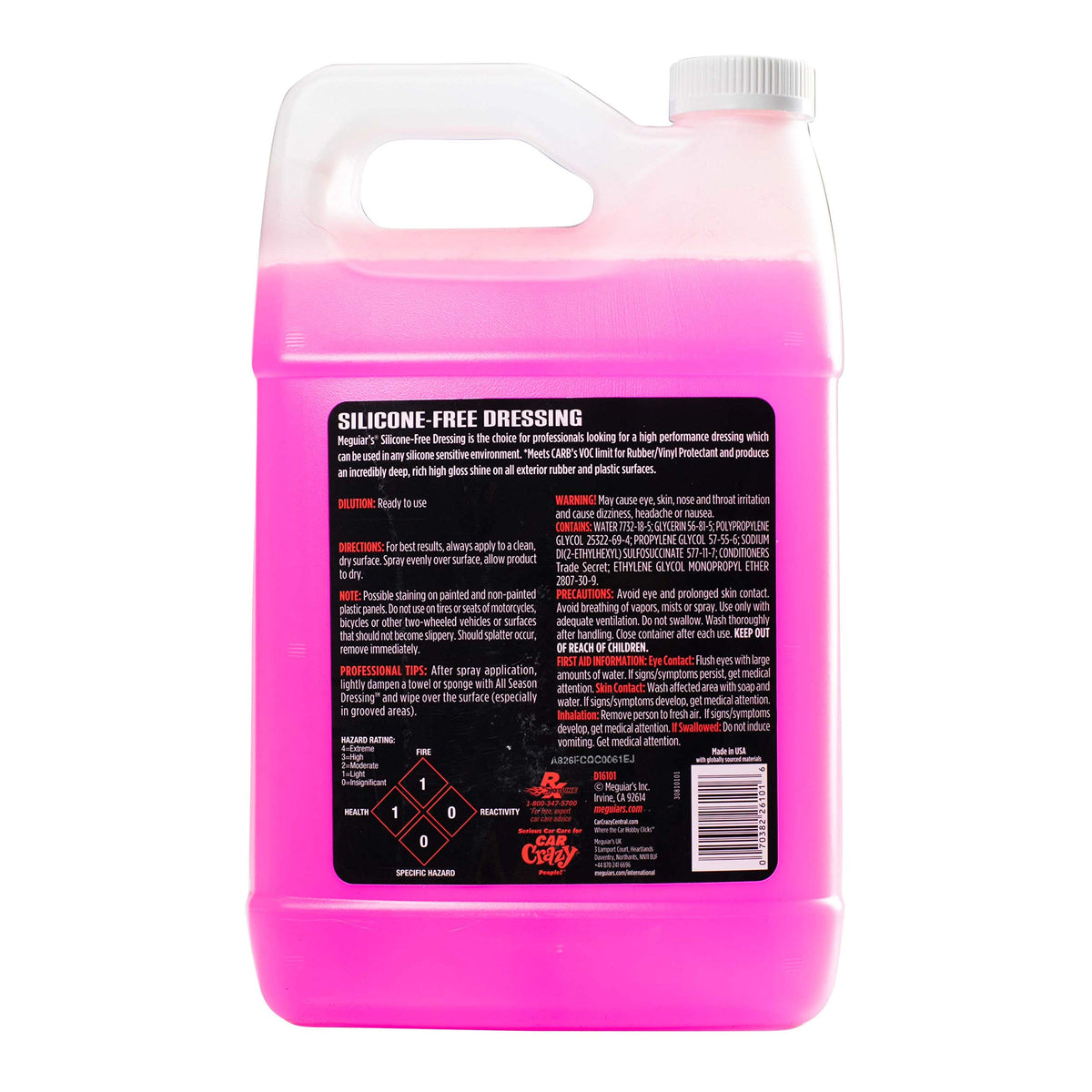 Meguiar's D16101 Silicone-Free Dressing - 1 Gallon