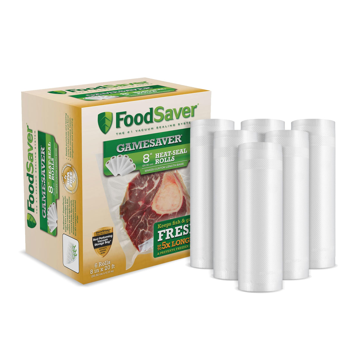 FoodSaver GameSaver Vacuum Sealer Bags