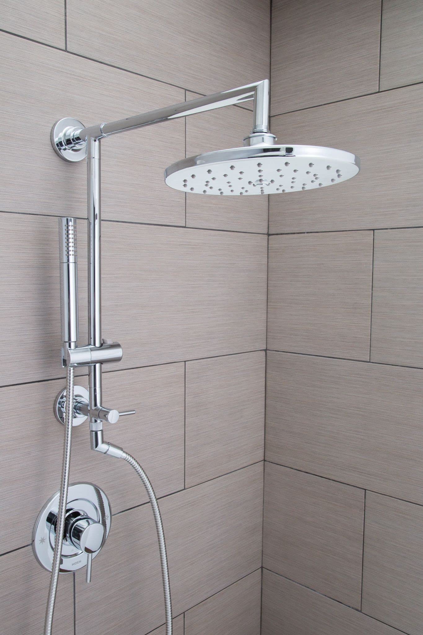 Moen Annex Chrome Shower Slidebar and Shower Hose System Trim, Valve Required, TS3661NH
