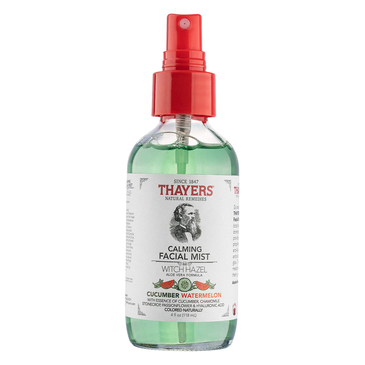 THAYERS Calming Cucumber Watermelon Facial Mist, 4 Ounce