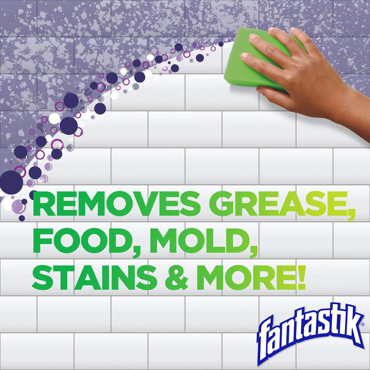 Fantastik All-Purpose Cleaner, With Bleach, 32 Fl Oz