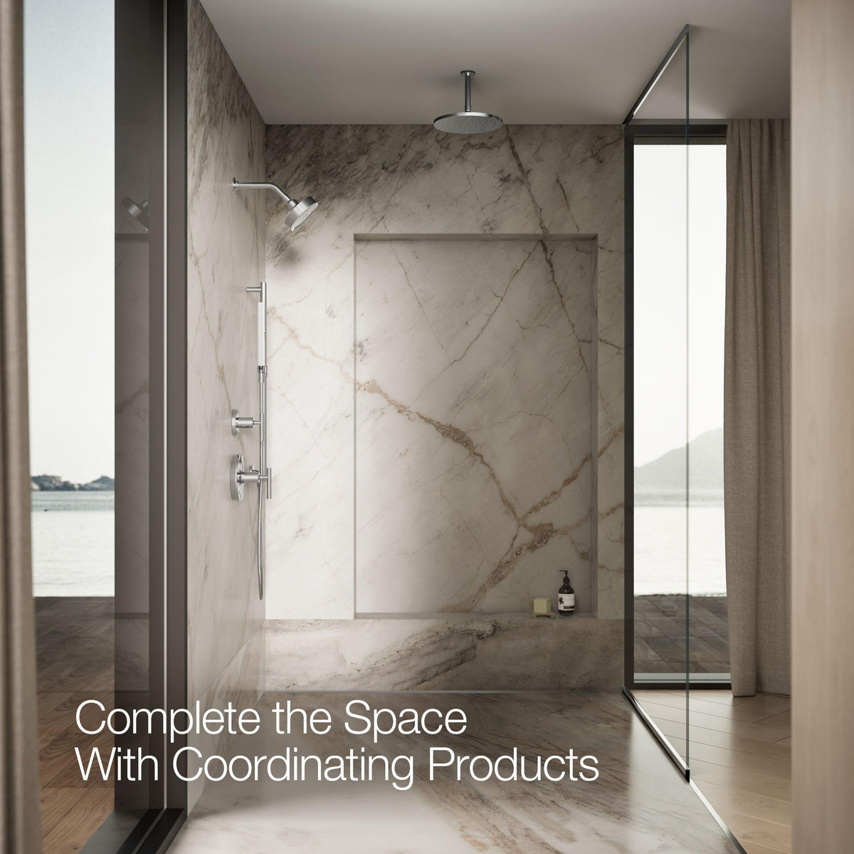 Kohler 21336-CP Shift®+ Square two-function handshower, 2.5 gpm, Polished Chrome