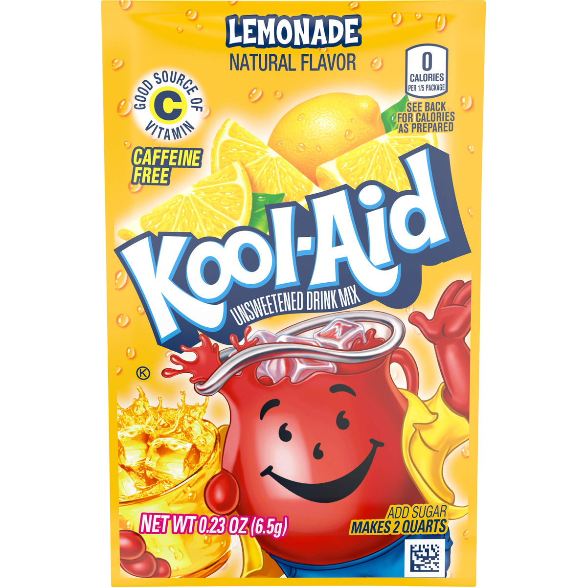 Kool-Aid Unsweetened Fruit Variety Zero Calories Powdered Drink Mix 50 Count Pitcher Packets