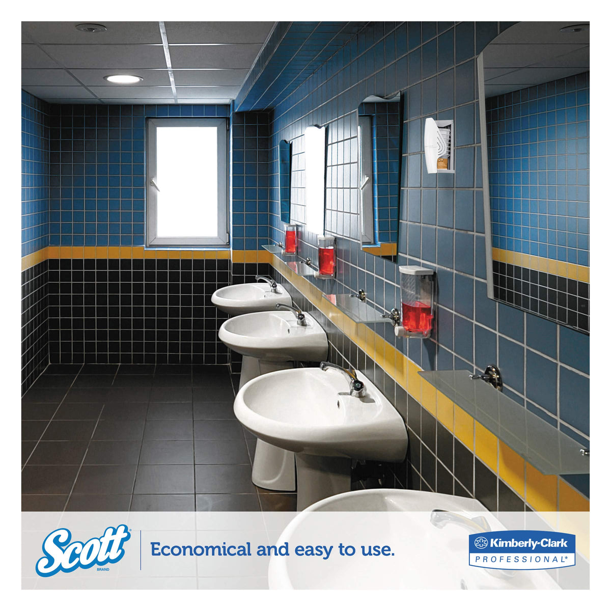Scott Essential Air Freshener Refill (91067), Citrus, Automatic / Continuous Release, 6 Refills / Case