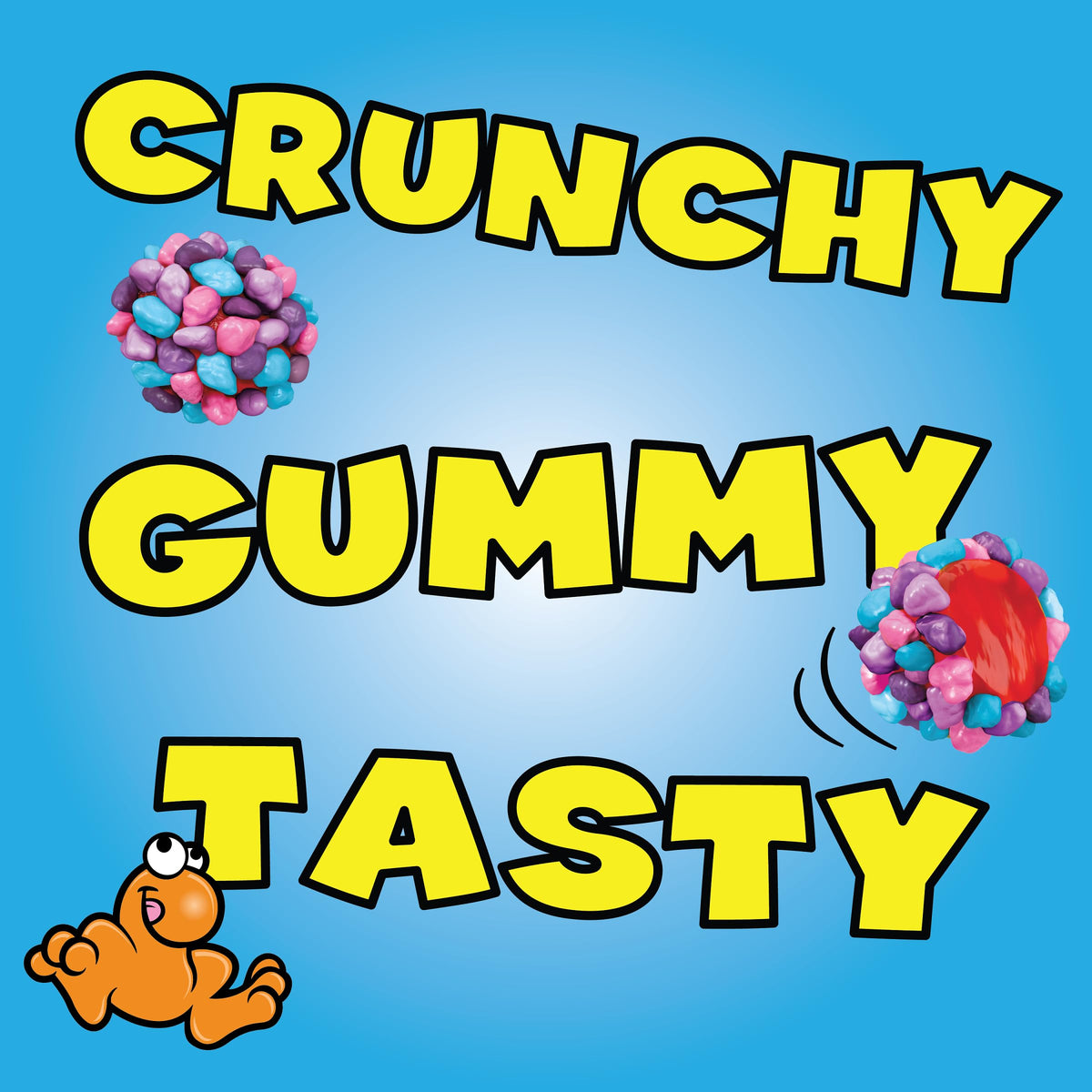 Nerds Gummy Clusters Candy, Very Berry, 3 Ounce (Pack of 12)