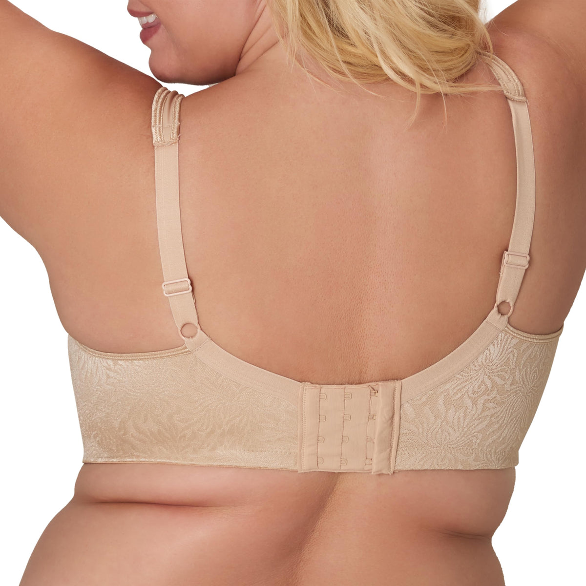 Playtex womens 18 Hour Seamless Smoothing Us4049 With 2-pack Option Full Coverage Bra, Nude, 46D US