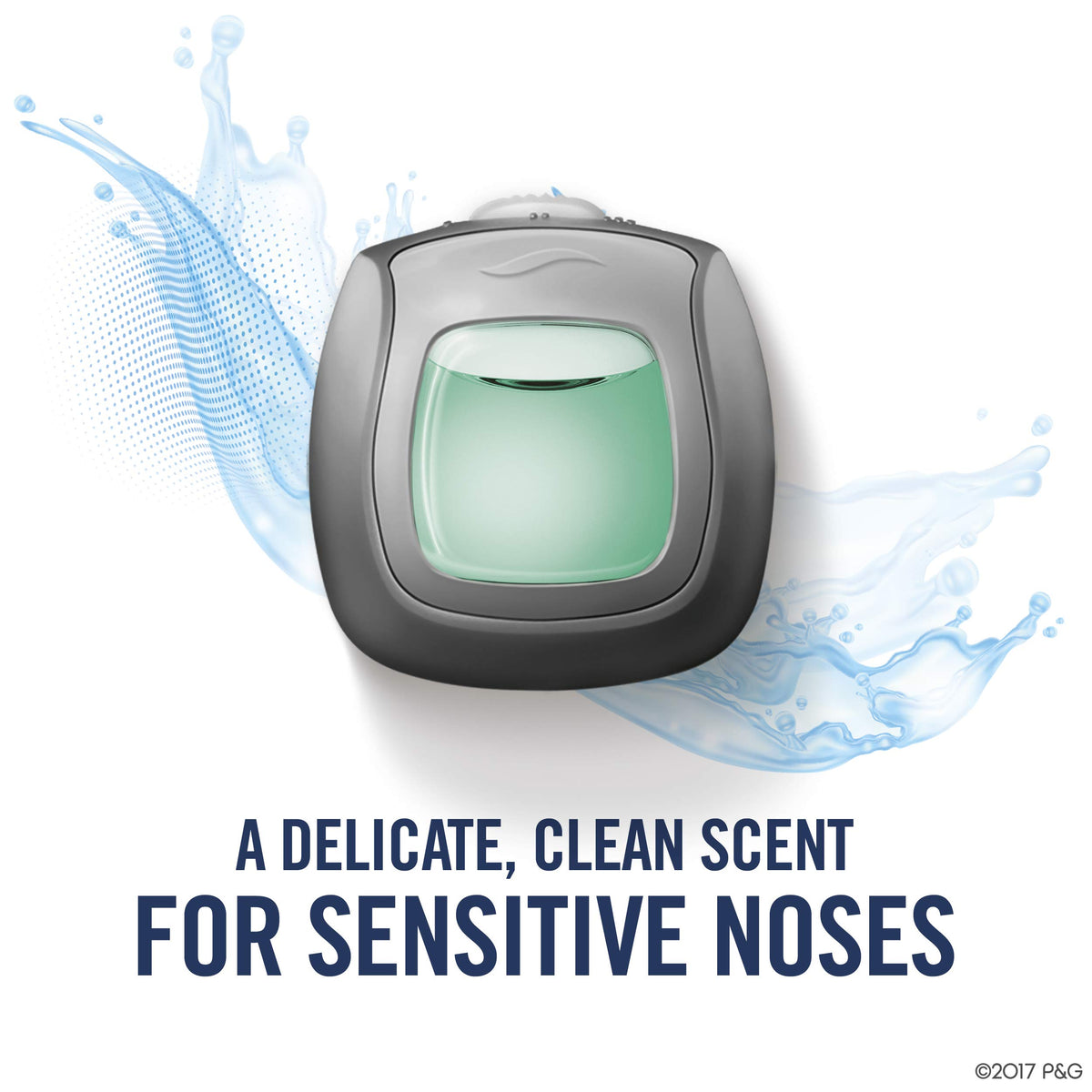 Febreze One Bamboo Car Air Freshener Vent Clip - 1ct