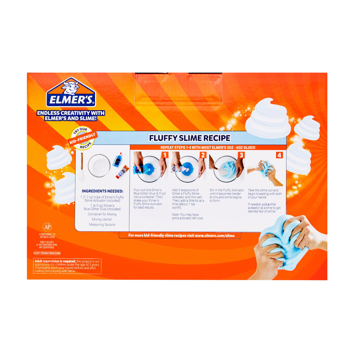 Elmer’s All-Star Slime Kit Includes Liquid Glue Activator and Premade Slime 9 Count
