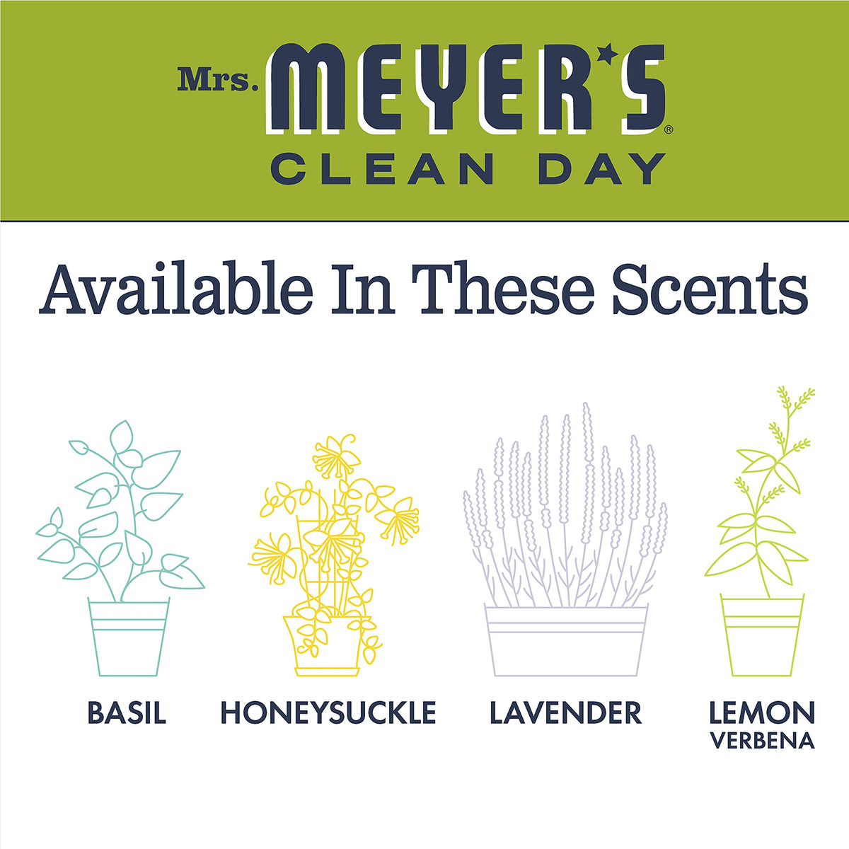 Mrs Meyer'S Lemon Verbena Multi Surface Concentrate, 32 Fz