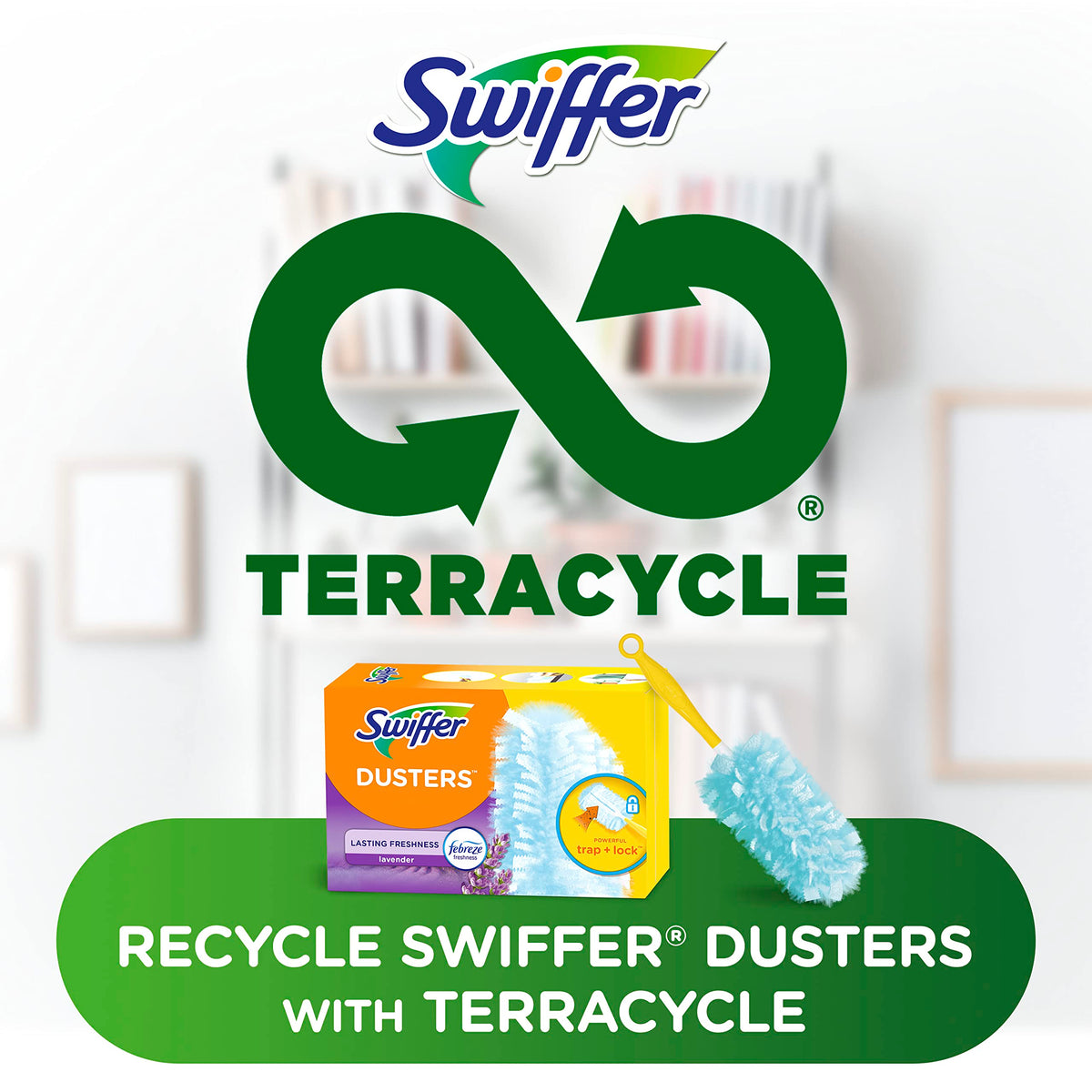 Swiffer Dusters Multi-Surface Duster Refills, Lavender Scent, 10 ct