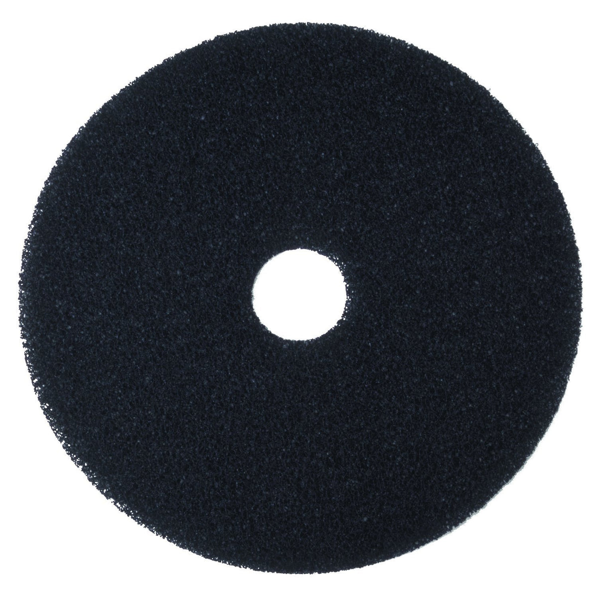 3M Black Stripper Pad 7200, 20 in, 5/Case