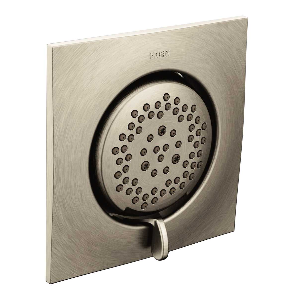 Moen TS1420BN Mosaic Square Two-Function Body Spray, Valve Required, Brushed Nickel