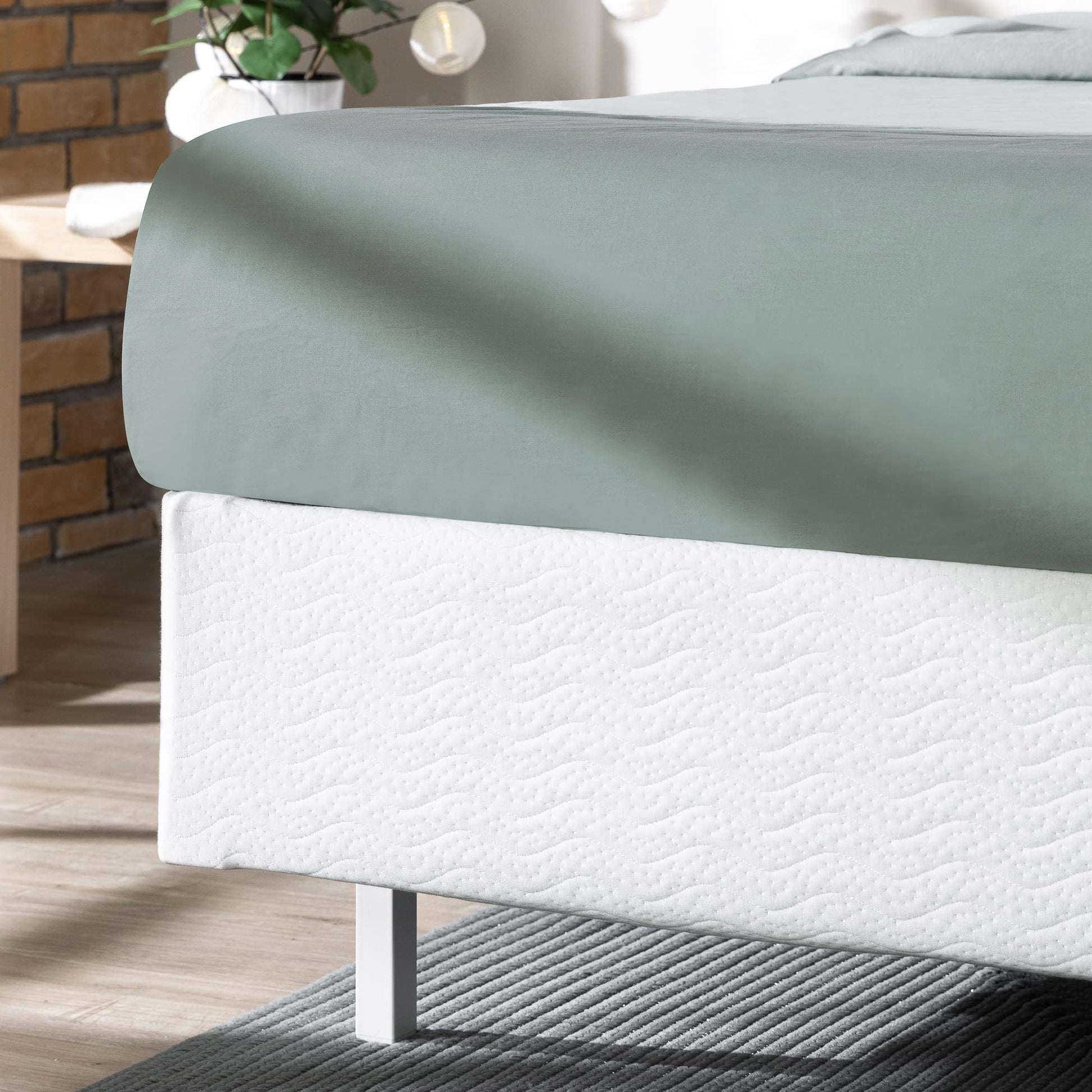 ZINUS 9 Inch Metal Smart Box Spring with Quick Assembly, Mattress Foundation, Strong Metal Frame, Easy Assembly, Twin