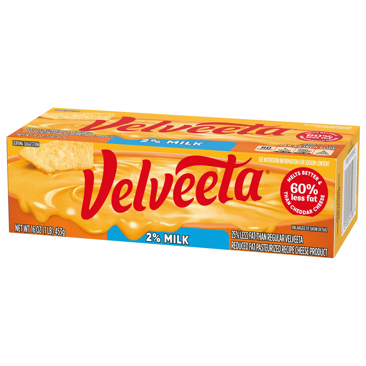 Velveeta 2% Milk Pasteurized Cheese (16 oz Box)