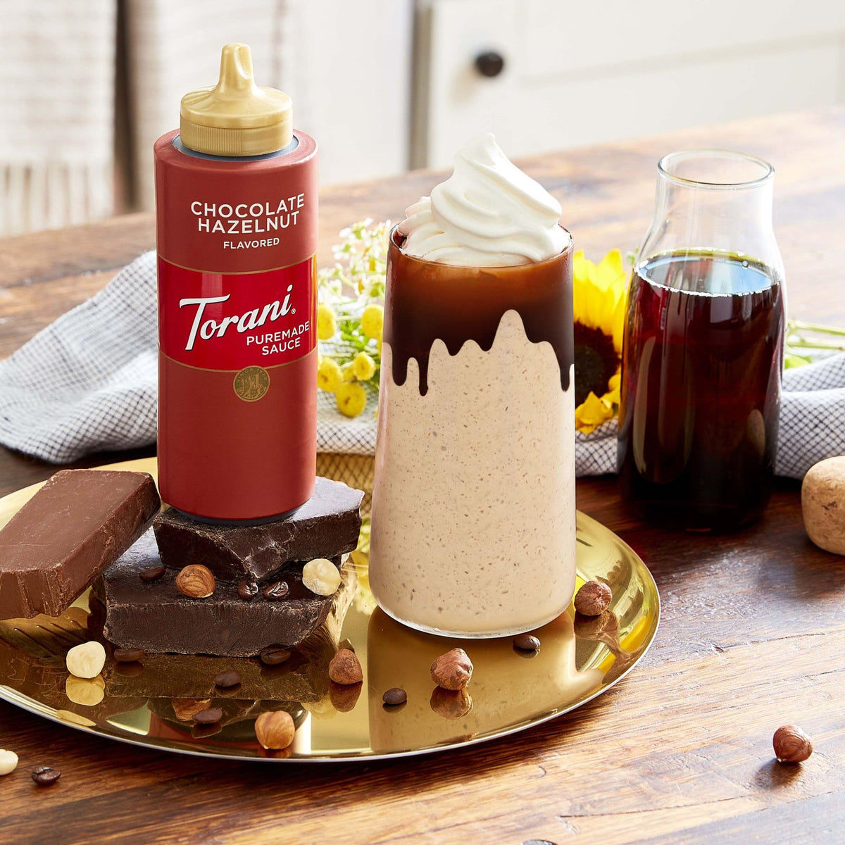Torani Puremade Sauce, Caramel, 16.5 Ounces(Pack of 4)