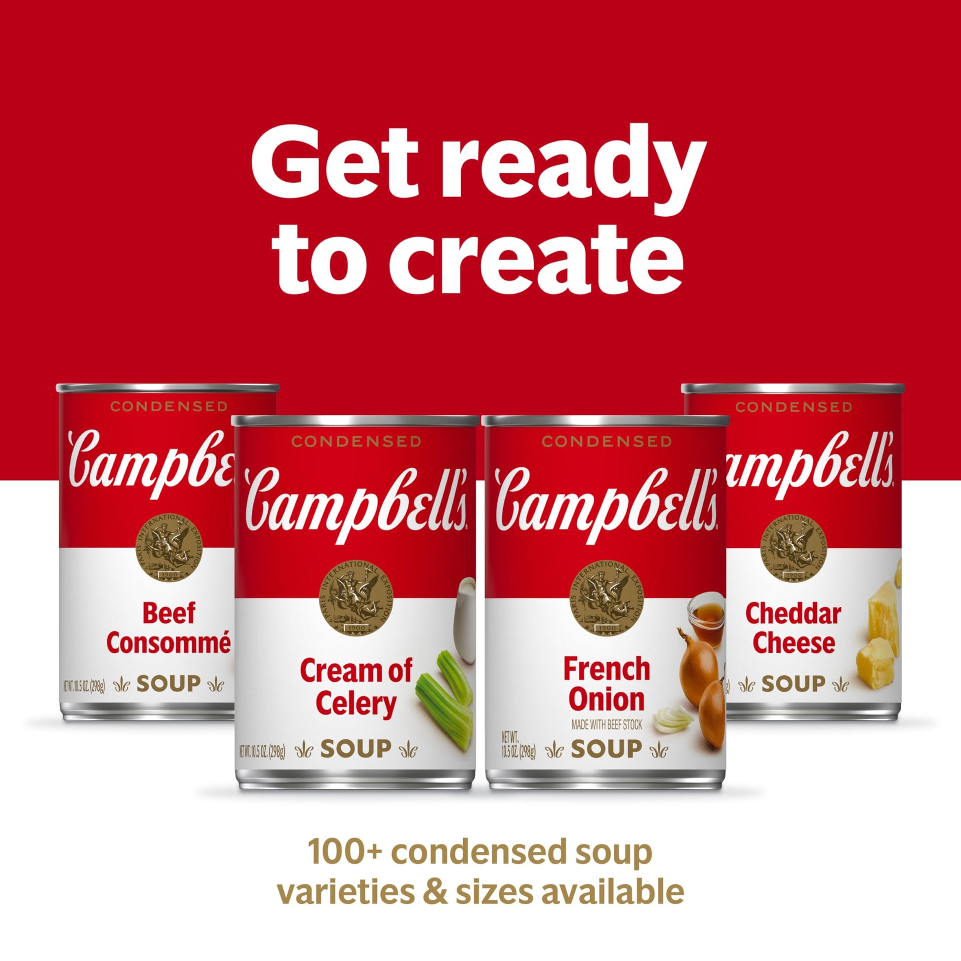 Campbell's Condensed Chicken Wonton Soup, 10.5 oz Can (12 Pack)