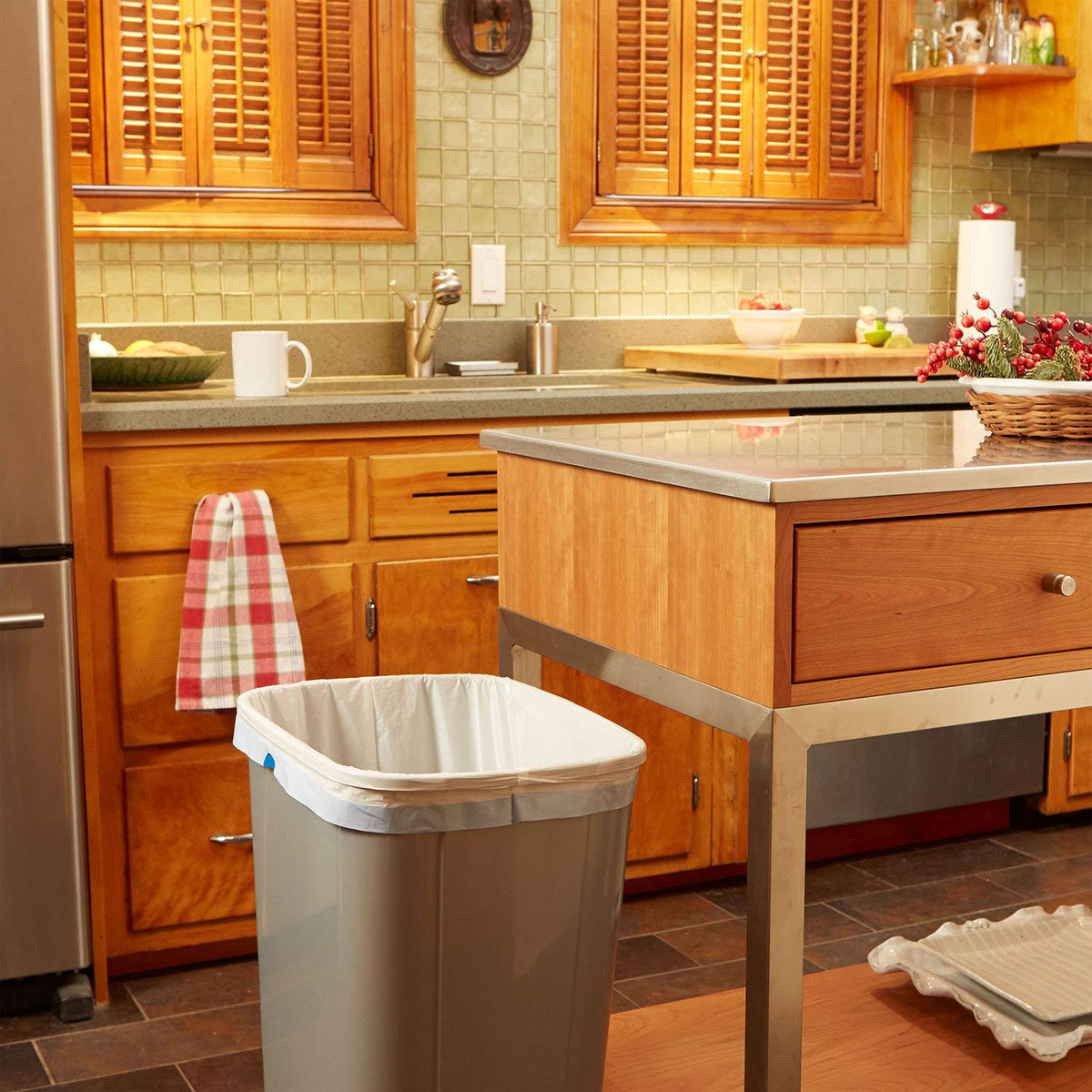 Hefty Ultra Strong Kitchen Trash Bags 13 Gal Garbage Bags, Drawstring - 160 ct