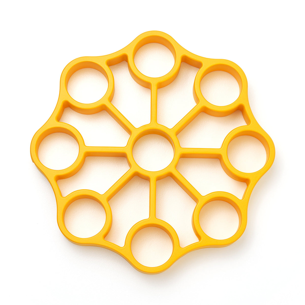 OXO Good Grips Silicone Egg Rack â€“ One Size,Yellow
