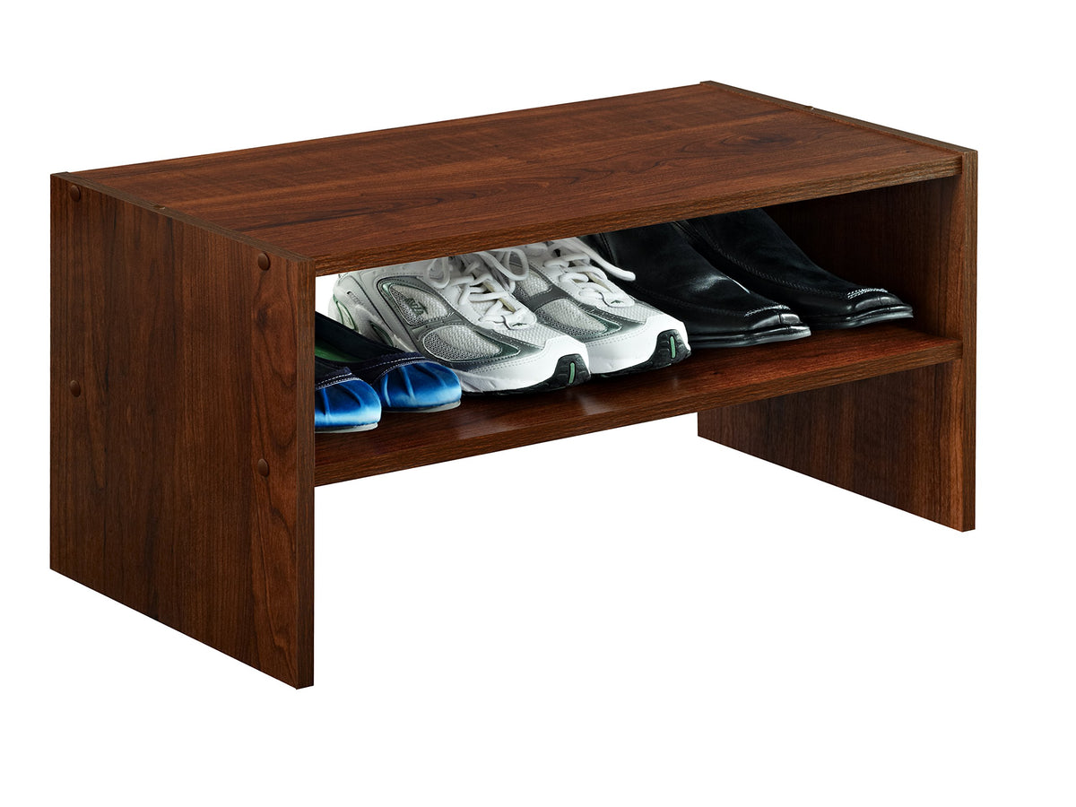 ClosetMaid Stackable 24-Inch Wide Horizontal Storage Organizer, Dark Cherry