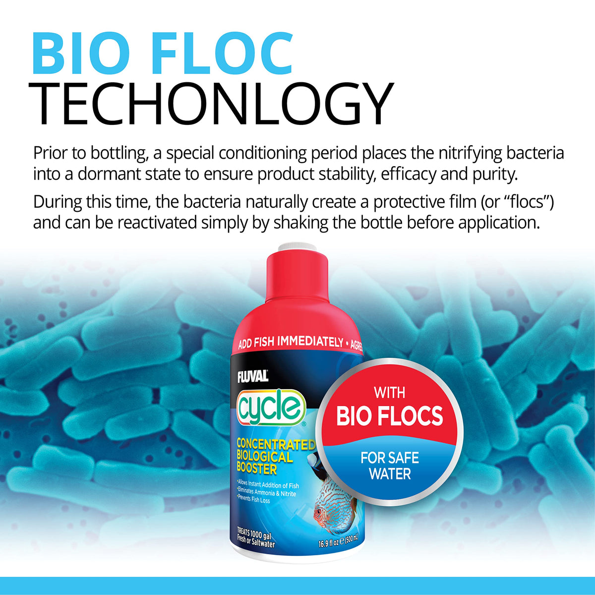Fluval Biological Enhancer for Aquariums, 4-Ounce