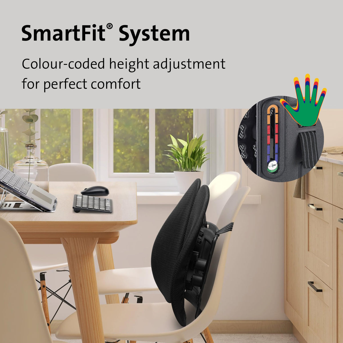 Kensington Smartfit Conform Back Rest (K60412WW)