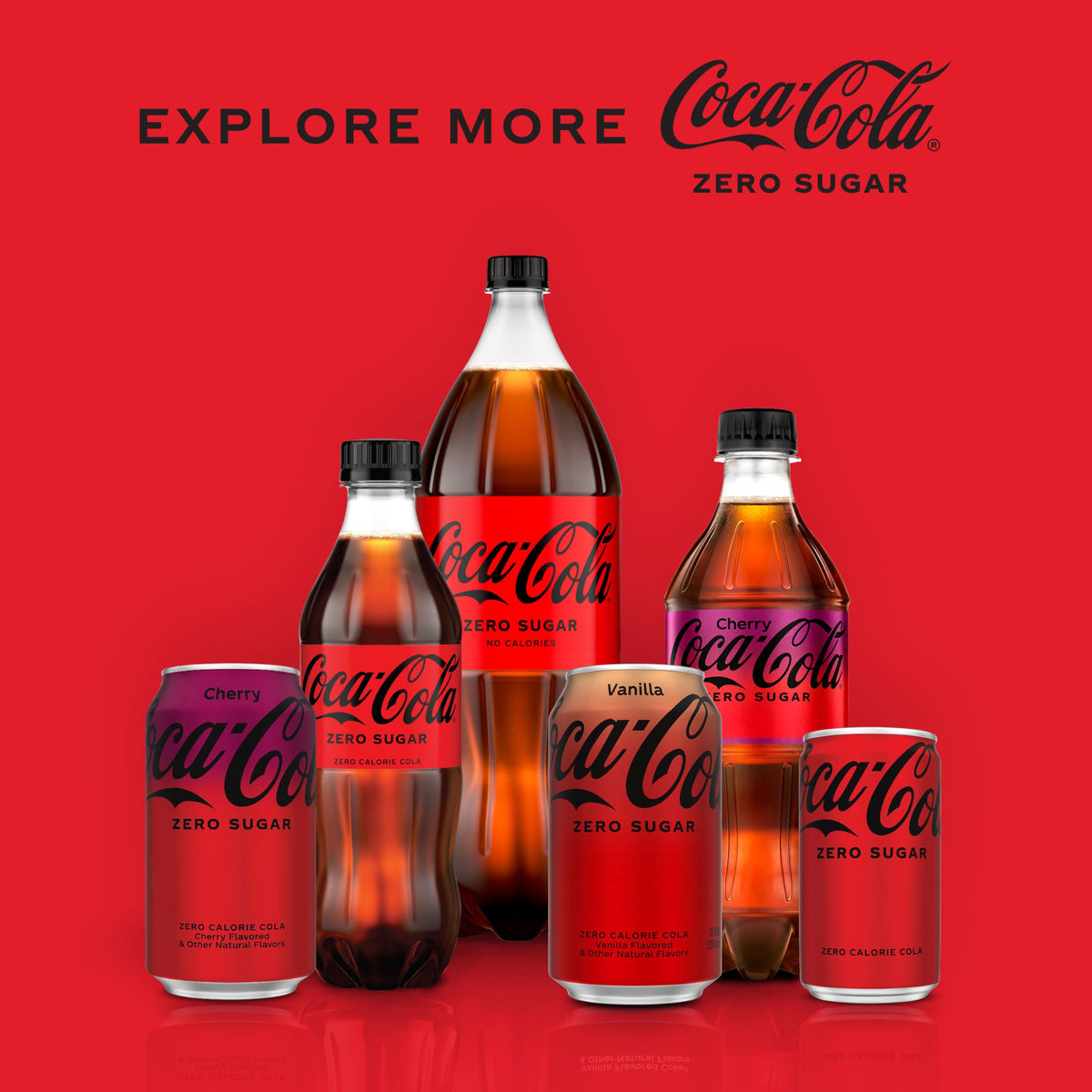 Coca-Cola Cherry Zero, 7.5 Fl oz (Pack Of 6)