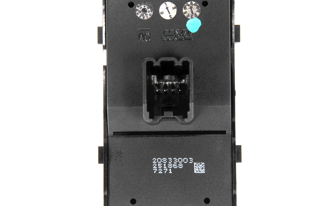 ACDelco 20833003 Dark Argent Metallic Front Driver Side Door Window and Multi-Function Switch