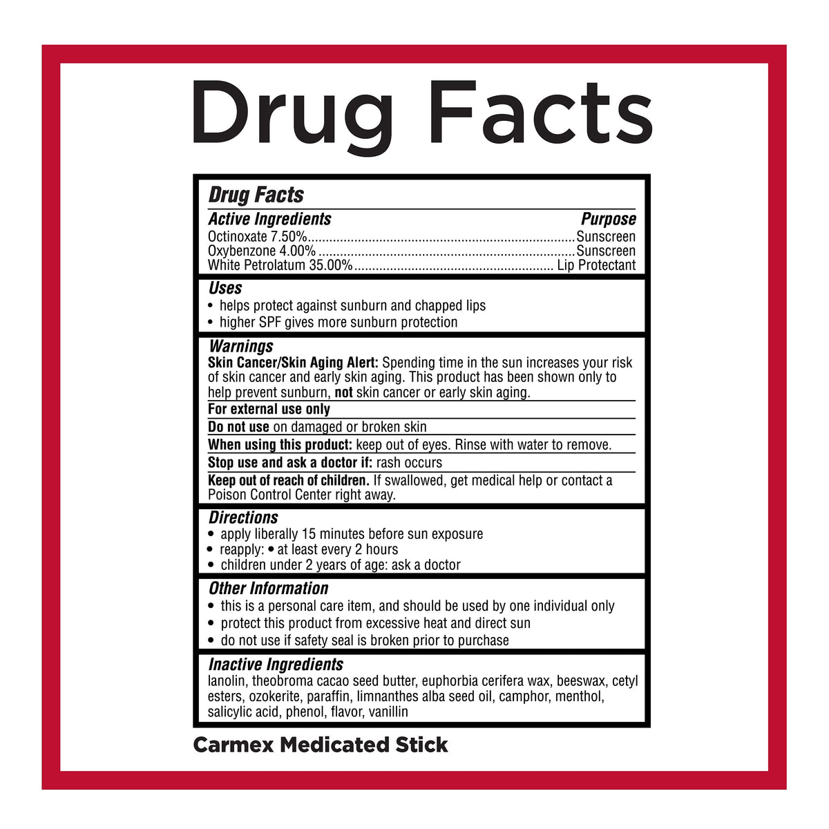 Carmex Medicated Lip Balm Variety Pack, Lip Moisturizer for Dry, Chapped Lips, Carmex Classic Sticks 0.15 oz, 3 count, Carmex Classic Tubes 0.35 oz, 3 count, Carmex Classic Jars 0.25 oz, 3 count