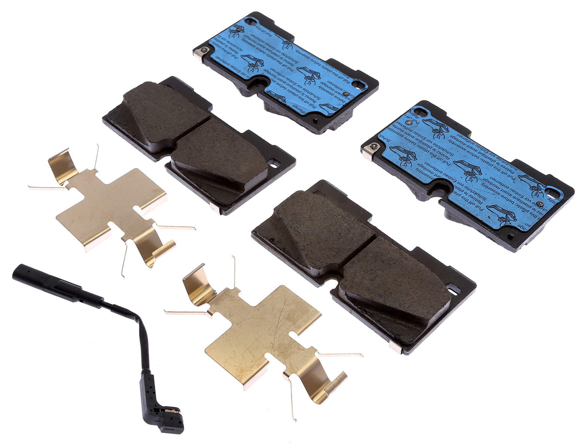 ACDelco Gold 17D2173CH Ceramic Front Disc Brake Pad Set