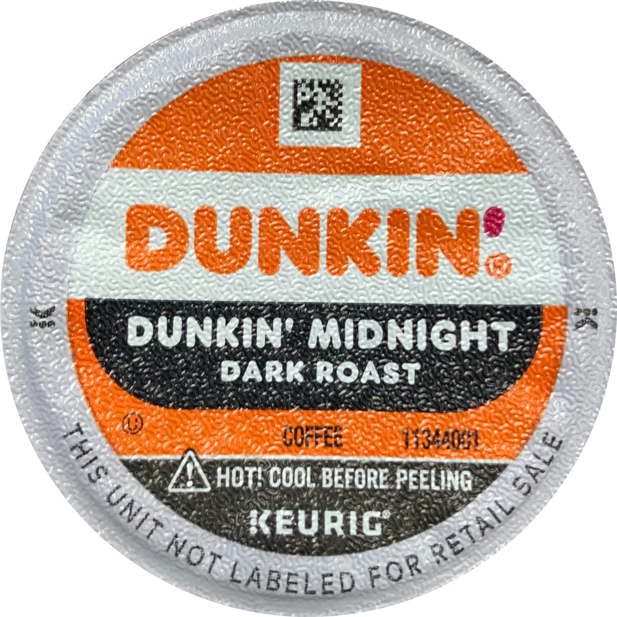 Dunkin Donuts K-cups Dark Roast (Midnight) - 72 K-cups (Packaging May Vary)