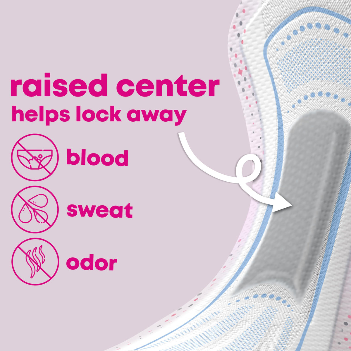 U by Kotex Balance Ultra Thin Pads with Wings, Overnight Absorbency, 38 Count