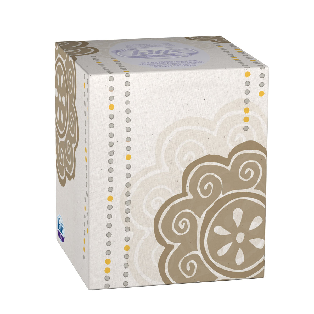 Puffs Ultra Soft and Strong Facial Tissues, Cubes, 168-Count (Pack of 8)