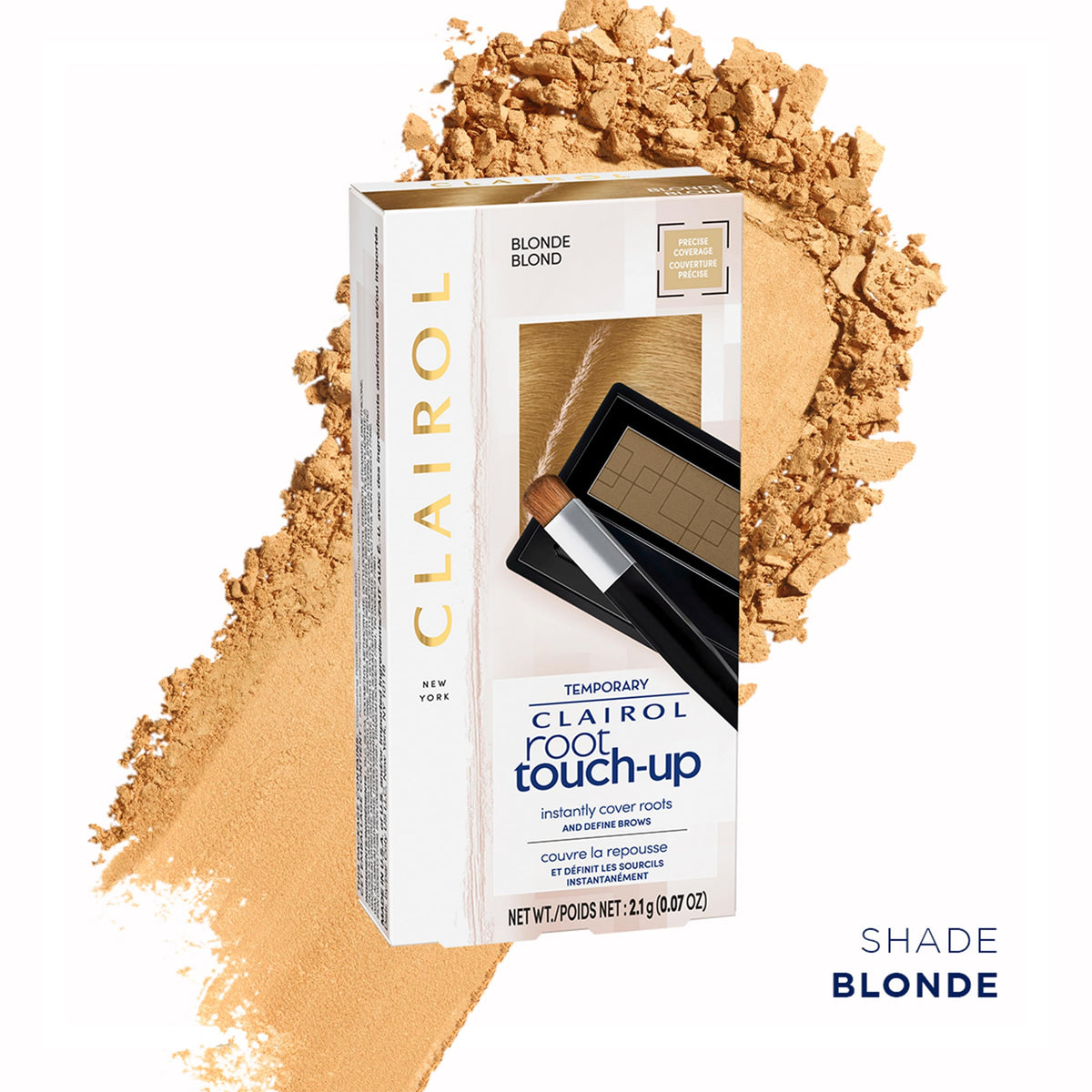 Clairol Root Touch-Up Concealing Powder, Blonde, 3 Count