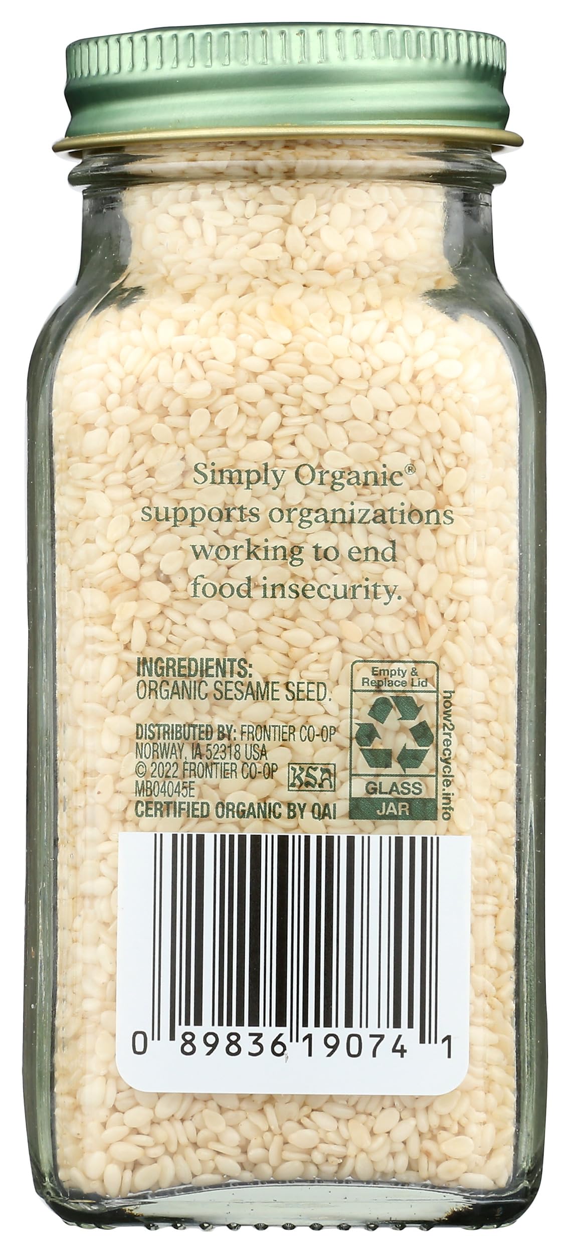 Simply Organic Organic Sesame Seed, 3.21 Oz