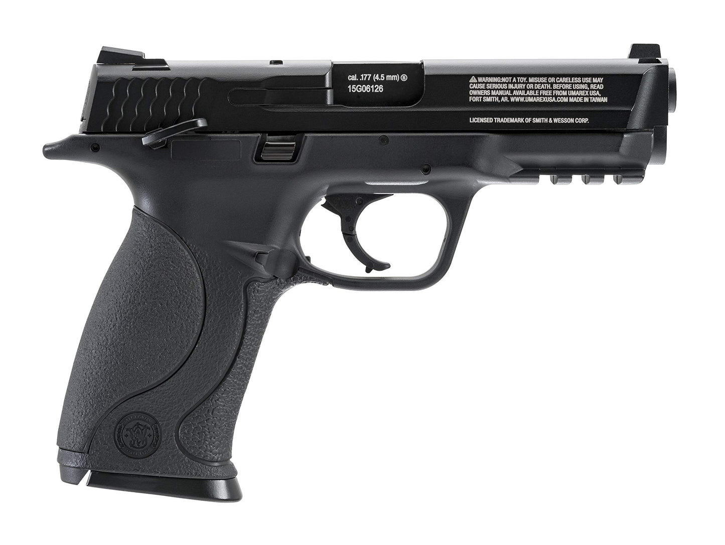 Smith & Wesson M&P 40 .177 Caliber BB Gun Air Pistol, Black, Blowback Action