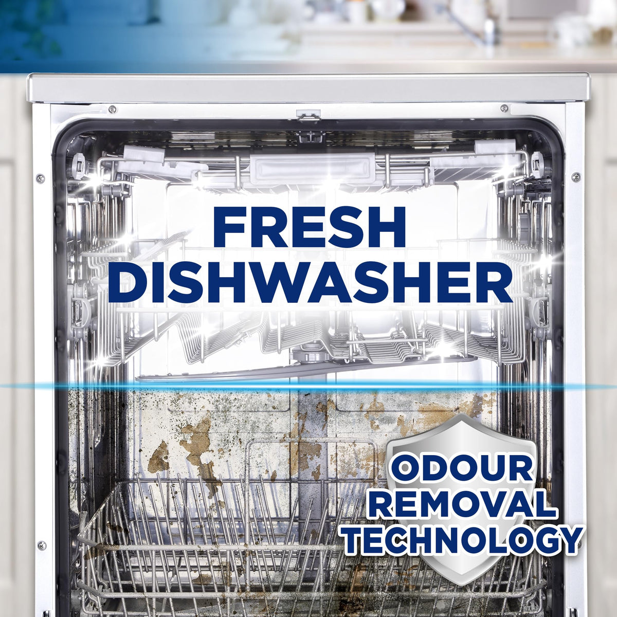 Finish Dishwasher Machine Cleaner | Original | Pack of 8, 250ml Each |Deep Cleans and Helps to prolong life of your dishwasher