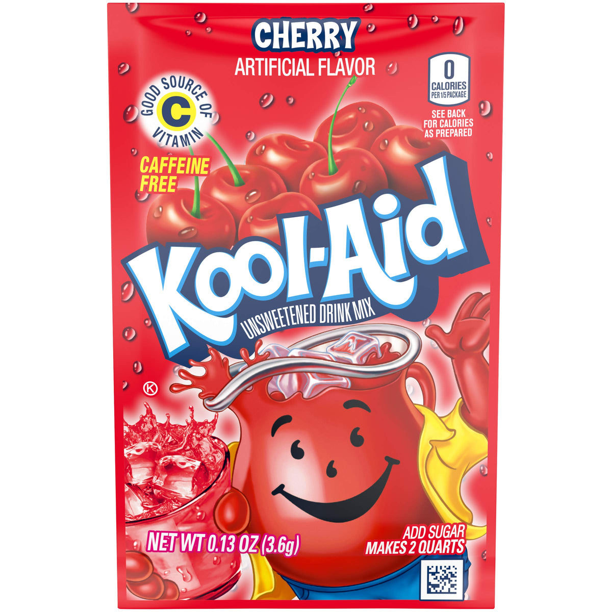 Kool-Aid Unsweetened Fruit Variety Zero Calories Powdered Drink Mix 50 Count Pitcher Packets
