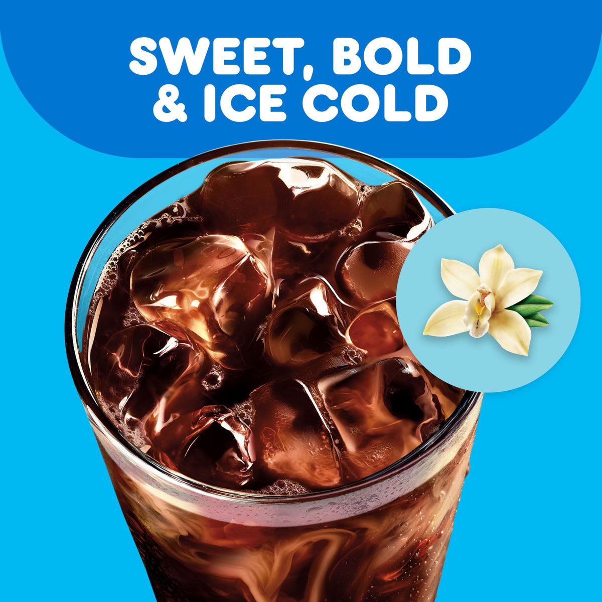 Dunkin' Cold French Vanilla Flavored Coffee, 60 Keurig K-Cups