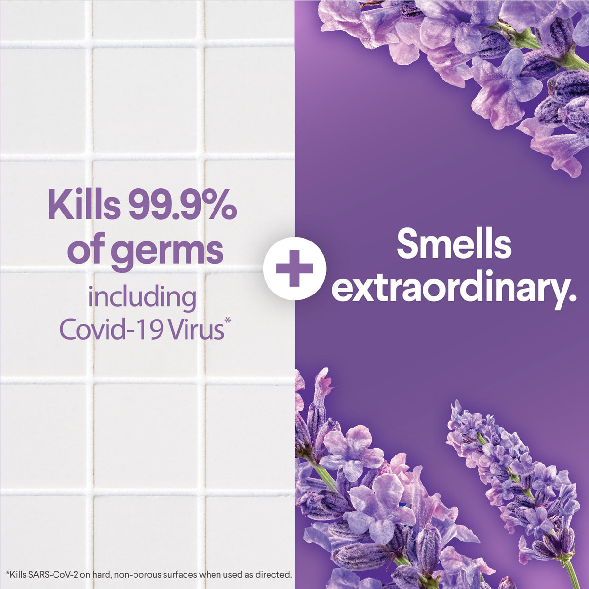 Clorox Scentiva Disinfecting Spray, Lavender & Jasmine, 32 Fl Oz, Pack of 6 (Pack May Vary)