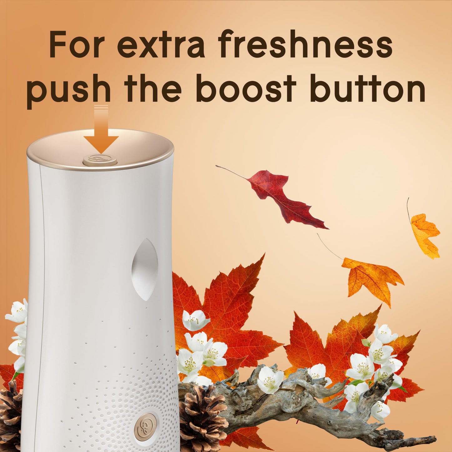 Glade Automatic Spray Refill, Air Freshener for Home and Bathroom, Cashmere Woods, 6.2 Oz